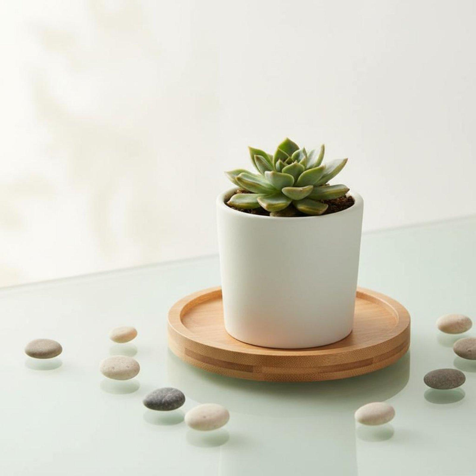 工業用竹製植物受け皿、水滴キャッチャー、木製スタンド、室内植 - Drip Tray Saucer のレビューと価格