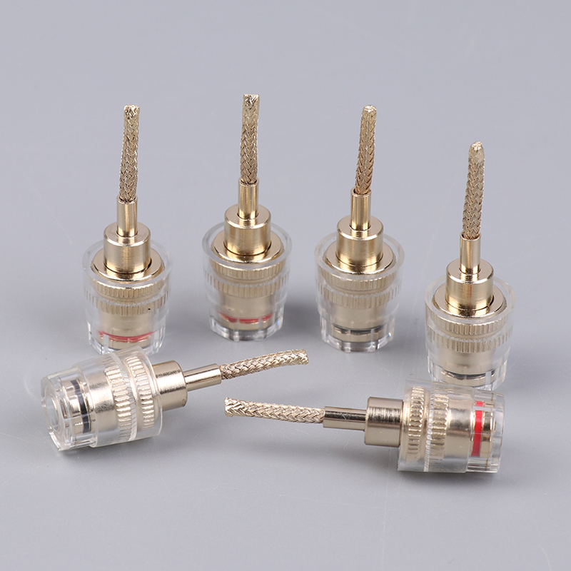 2個または4個入り、4mmバナナプラグ（メス）-2mmピンコ - Copper Wire Roll のレビューと価格