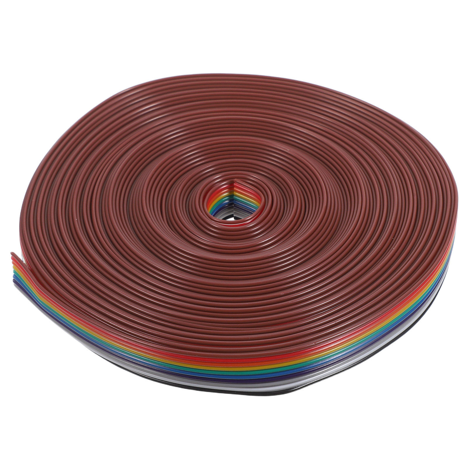 1ロール、フラットリボンケーブル、IDC 10P、28AWG - Copper Wire Roll のレビューと価格