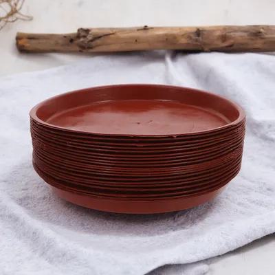 20個入り、赤いプラスチック製の植木鉢用受け皿、陶器製の鉢や - Drip Tray Saucer のレビューと価格